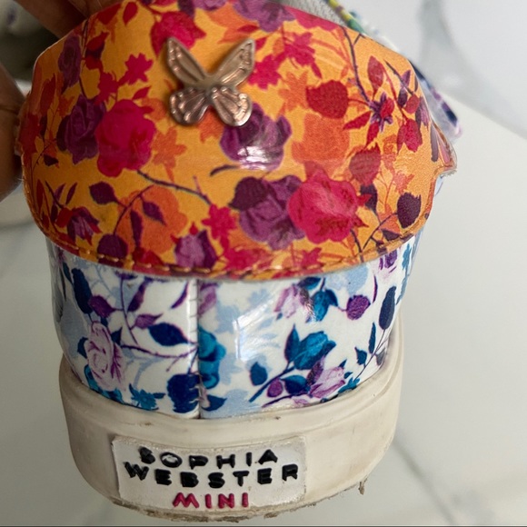 Sophia Webster Floral Sneakers - Picture 9 of 9
